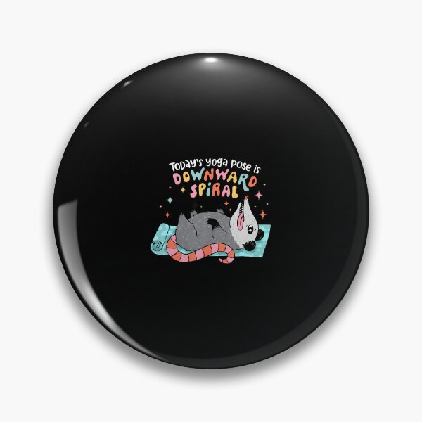 Item preview, Today's Yoga Pose Is Downward Spiral designed and sold by CarmelaConstan.