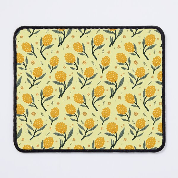 Item preview, Modern Aussie Botanical Pattern — Cheerful Yellow Flowers designed and sold by TroyTheTerrific.