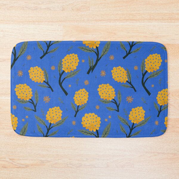 Item preview, Modern Aussie Botanical Pattern — Cheerful Yellow Flowers designed and sold by TroyTheTerrific.