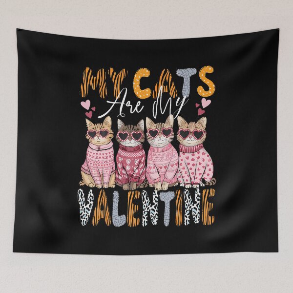Item preview, Cute Cat Valentine My Cat Is My Valentine Kitten Lover designed and sold by MavisJoseph.