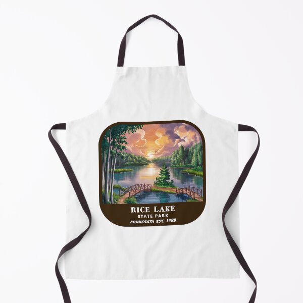 Item preview, Vintage Rice Lake State Park (Minnesota State Park) designed and sold by RabbitK.