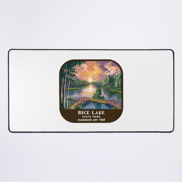Item preview, Vintage Rice Lake State Park (Minnesota State Park) designed and sold by RabbitK.