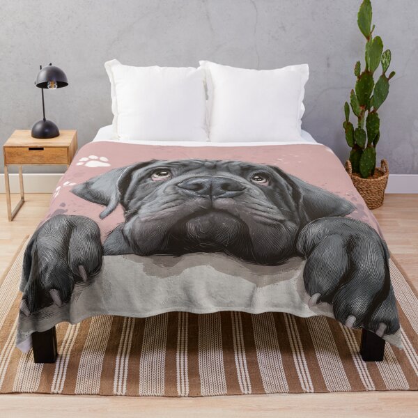 Item preview, Neapolitan Mastiff Peeking over Wall 01 designed and sold by Elisabeth Lucas.
