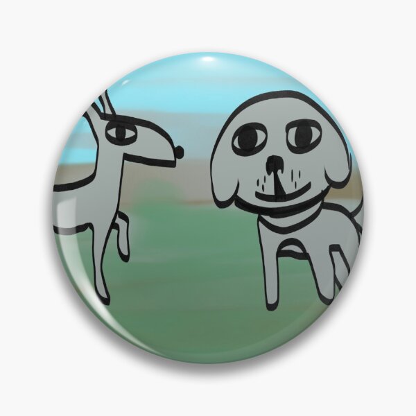 Item preview, deer and dog designed and sold by jipfluce.