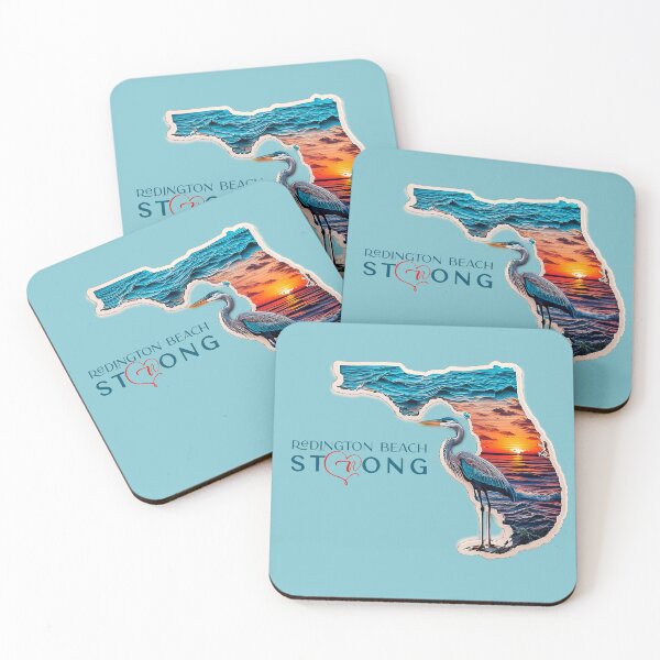 Item preview, Redington Beach Florida Strong Sticker Artwork Tshirt designed and sold by Mandeville Photography.