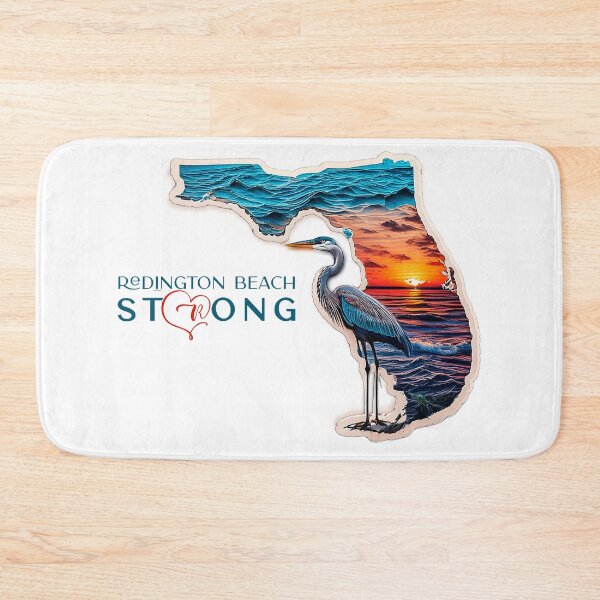 Item preview, Redington Beach Florida Strong Sticker Artwork Tshirt designed and sold by Mandeville Photography.