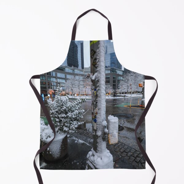 Item preview, New York City street covered in fresh snow designed and sold by Southern Cross Lifestyle .