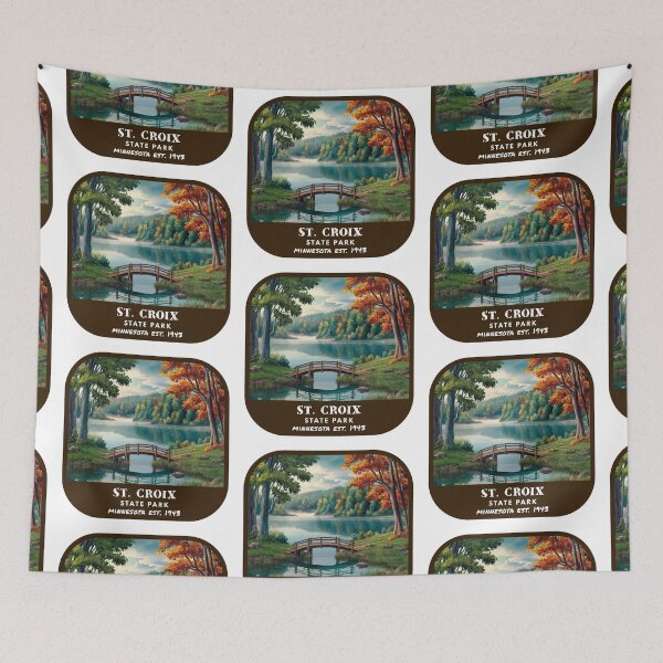 Item preview, Vintage St. Croix State Park (Minnesota State Park) designed and sold by RabbitK.
