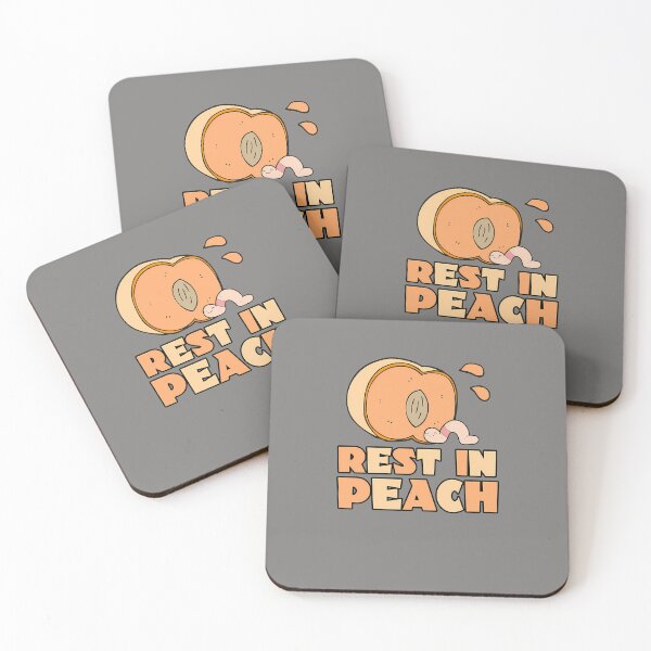 Item preview, REST-IN-PEACH-RIP designed and sold by HeikeKellner.