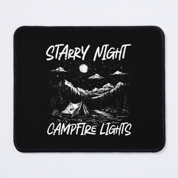 Item preview, Starry Night Campfire Lights Scenic Camping designed and sold by TerriMichelle.