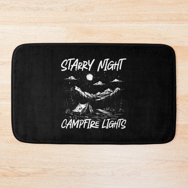 Item preview, Starry Night Campfire Lights Scenic Camping designed and sold by TerriMichelle.