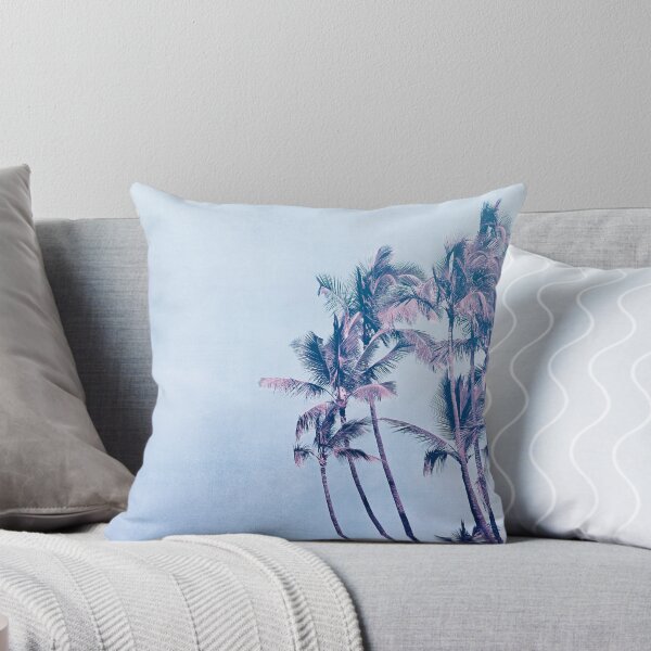 Item preview, Tropical Palm Trees In Pink And Blue designed and sold by Sunnytime.