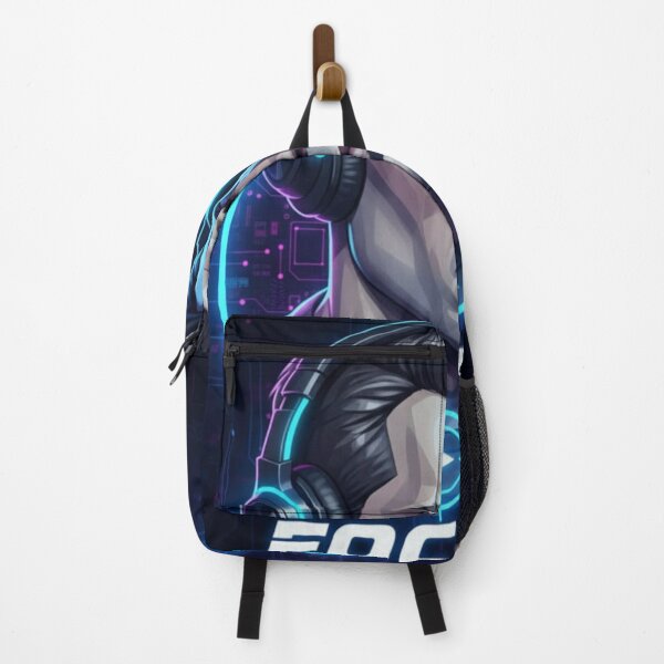 Item preview, Focused Gamer | Neon Blue Intensity | E-Sports Vector Art designed and sold by Satpura punti baba .