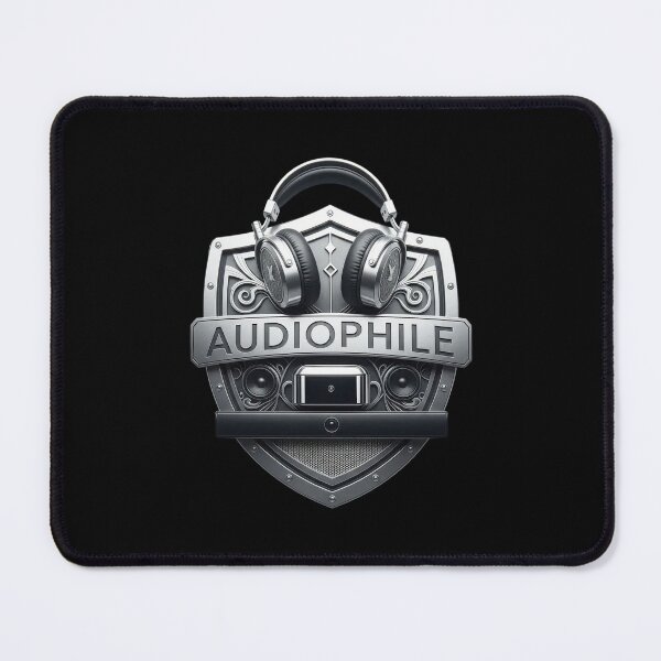 Item preview, Audiophile High Fidelity Music Black Shield Badge designed and sold by KiwiRider.
