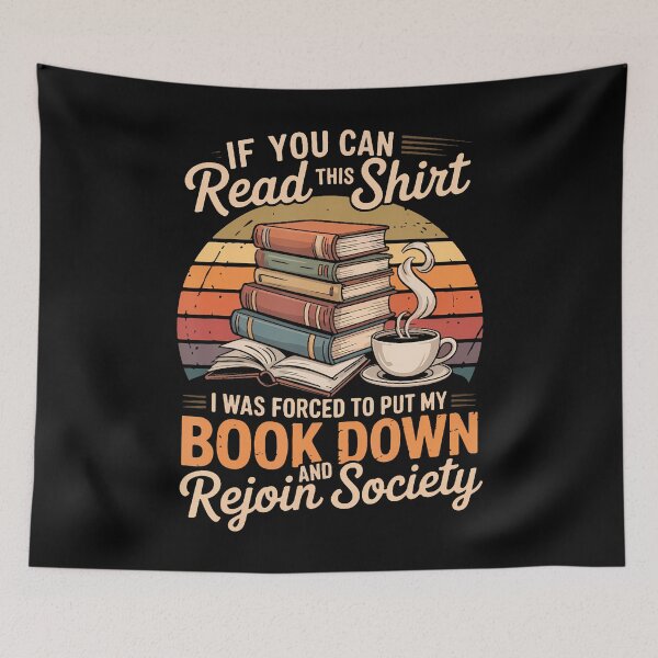 Item preview, If You Can Read This Book Down designed and sold by KristenSophie.