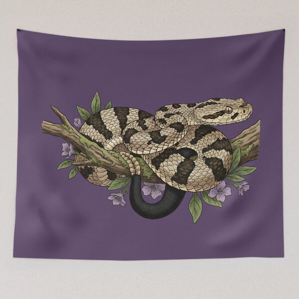 Item preview, Timber Rattlesnake Illustration designed and sold by BirdsnStuff.