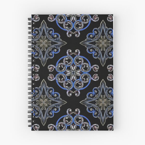 Item preview, Midnight Filigree designed and sold by Kaleidoscope Print.