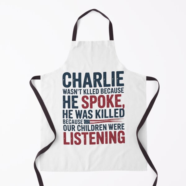 Item preview, Charlie Kirk Quote, Charlie Wasnt Killded Because He Spoke designed and sold by graphic-genie.