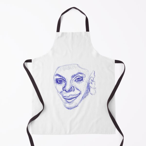 Item preview, partial ink portrait designed and sold by PaintToven.