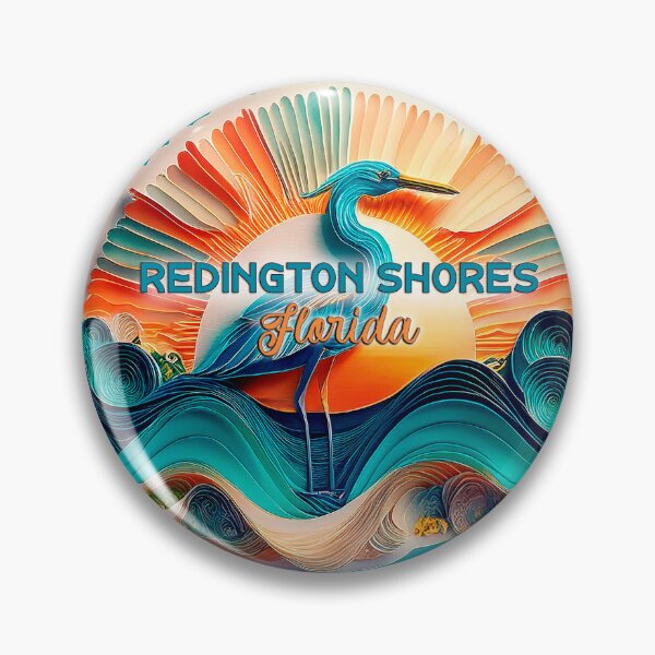 Item preview, Redington Shores, Redington Beach Florida, N. Redington Beach, Blue Heron & Sunset designed and sold by Mandeville Photography.