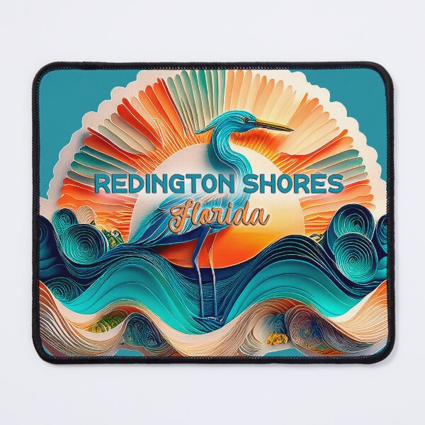 Item preview, Redington Shores, Redington Beach Florida, N. Redington Beach, Blue Heron & Sunset designed and sold by Mandeville Photography.