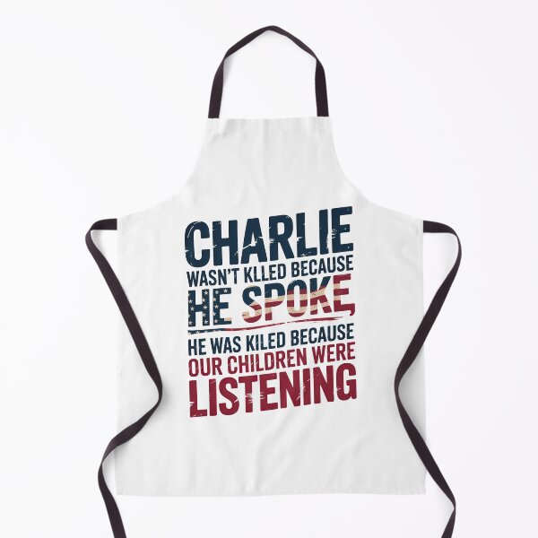 Item preview, Charlie Kirk Quote, Charlie Wasnt Killded Because He Spoke designed and sold by graphic-genie.