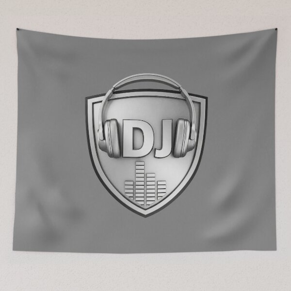 Item preview, Professional DJ Mixer Electronic Music Shield Badge designed and sold by KiwiRider.