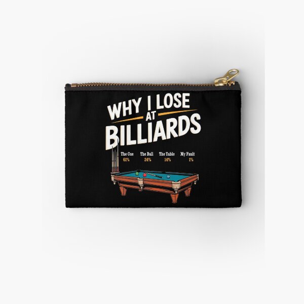 Artikelvorschau, Warum ich beim Billard verliere (Poolspieler, Billard, Snooker, lustig) entworfen und verkauft von KarlaLeanne.