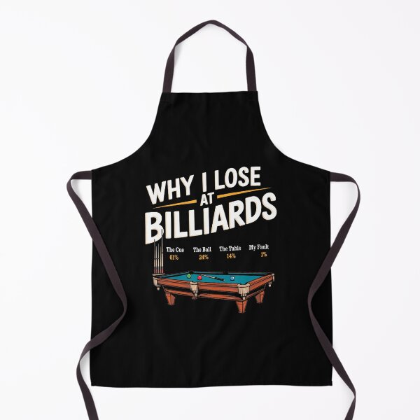 Item preview, Why I Lose At Billiards Pool Player Billiard Snooker Funny designed and sold by KarlaLeanne.