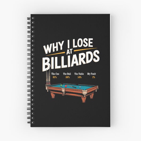 Artikelvorschau, Warum ich beim Billard verliere (Poolspieler, Billard, Snooker, lustig) entworfen und verkauft von KarlaLeanne.