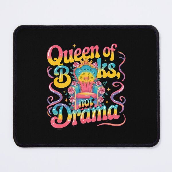 Item preview, Queen Of Books Not Drama Reading Chair designed and sold by KarlaLeanne.