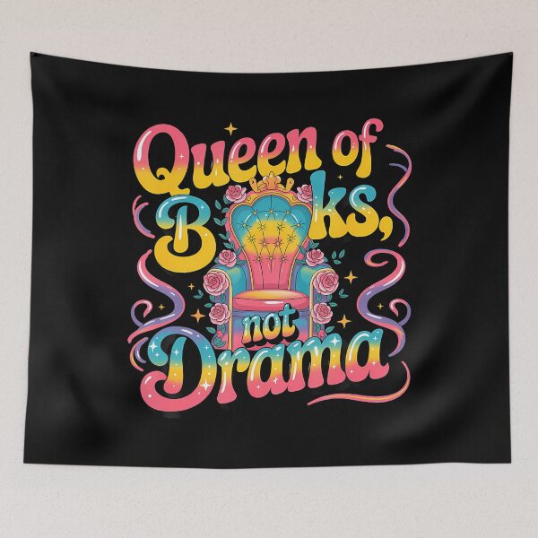 Item preview, Queen Of Books Not Drama Reading Chair designed and sold by KarlaLeanne.