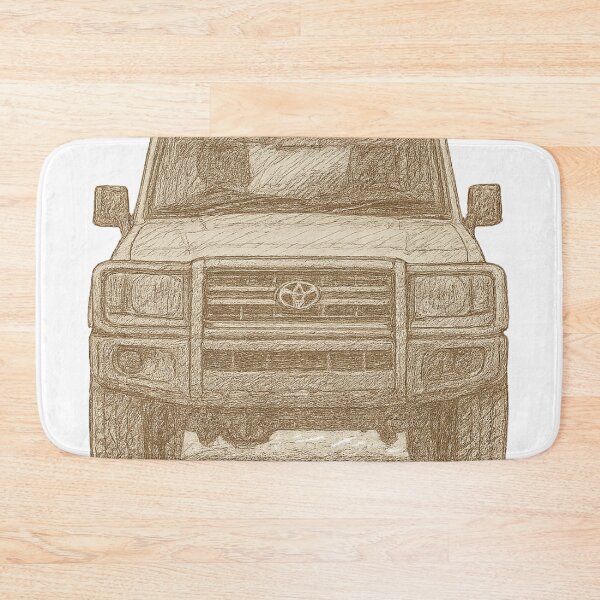 Item preview, Troopy Front View Sketch designed and sold by troopie662 & Pilbara Colours.