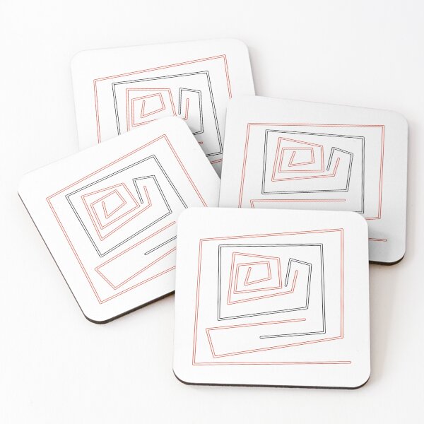 Item preview, Abstract Modern Line Art Design - Conceptual Labyrint designed and sold by PloySaiY.