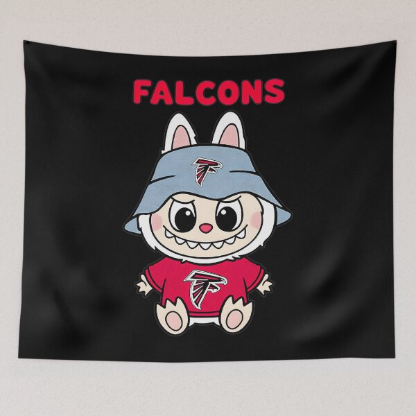 Item preview, Funny Labubu Falcons Cartoon Art designed and sold by thuuthays.