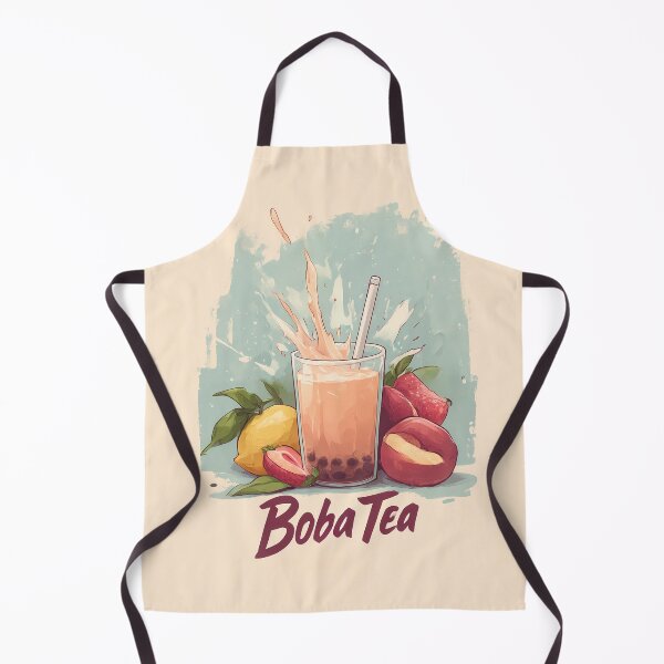Item preview, Fruity Boba Tea Illustration designed and sold by BobaBunny76.