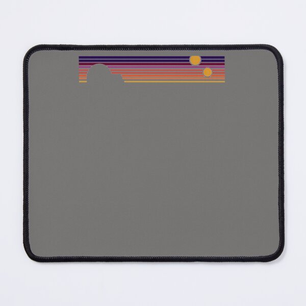 Item preview, RETRO-DOUBLE-SUNSET-STRIPES-T-SHIRT designed and sold by JensaUwe.