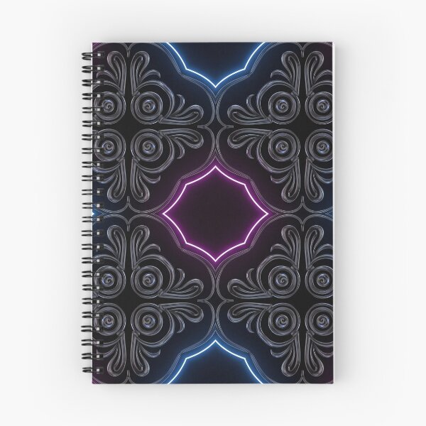 Item preview, Neon Quatrefoil Filigree designed and sold by Kaleidoscope Print.