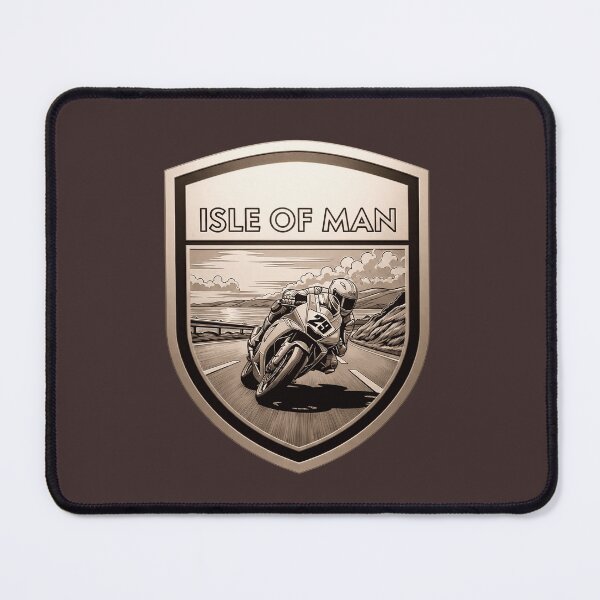 Item preview, Isle of Man TT Races Metallic copper Shield designed and sold by KiwiRider.