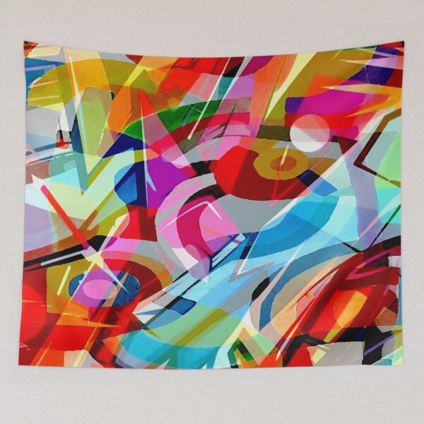 Item preview, Rainbow Abstract designed and sold by ViaARTfactory.