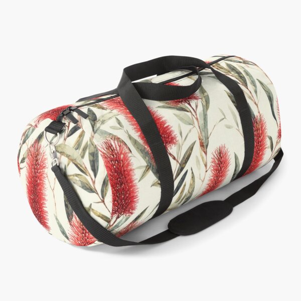 Item preview, Red Bottlebrush Pattern — Elegant Australian Native Floral designed and sold by TroyTheTerrific.