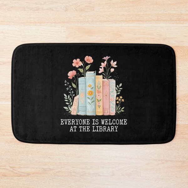Item preview, Everyone Is Welcome At The Library Librarian Reader Book designed and sold by KarlaLeanne.