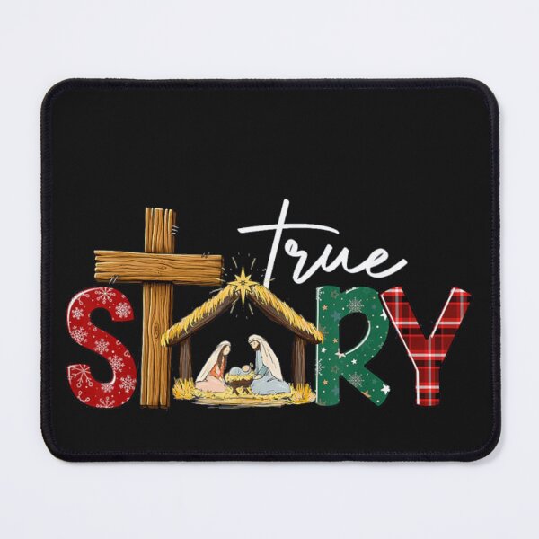 Item preview, Warm Christmas T-shirt of Jesus born in a manger designed and sold by KassandraDavis.