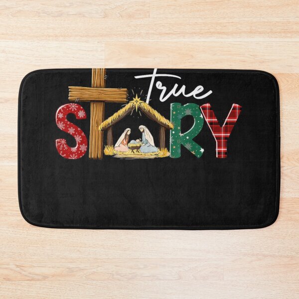Item preview, Warm Christmas T-shirt of Jesus born in a manger designed and sold by KassandraDavis.