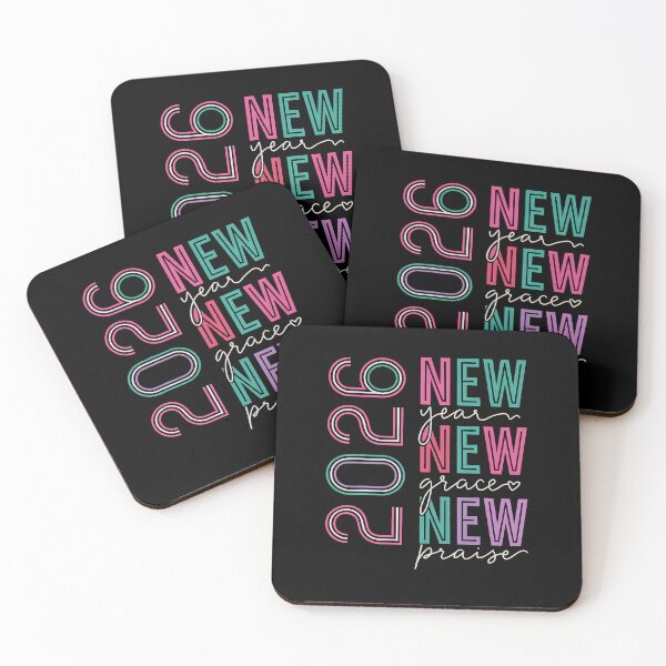 Item preview, 2026 New Year New Grace New Praise Retro Faith Art designed and sold by LavetaCatherine.