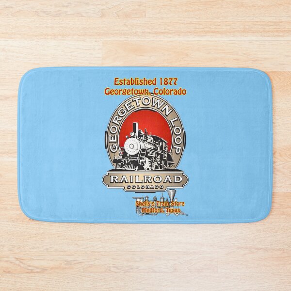 Item preview, Train Logo, Georgetown Loop RR, Shelly's Train Store, Vintage, Classic, Collectible Train Logos, Rail & Railroad Logos, train stickers, magnets, t-shirts, posters and more designed and sold by MoreEZUSA-Here.