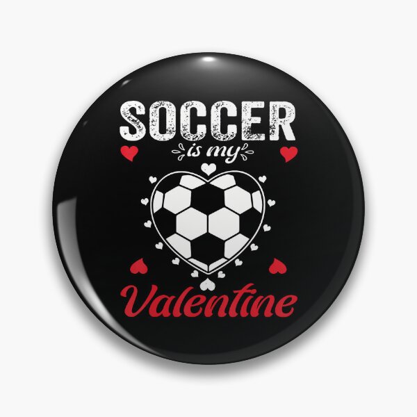 Item preview, Soccer Is My Valentine Heart Baby Boys Men n Youth designed and sold by ConnieDora.