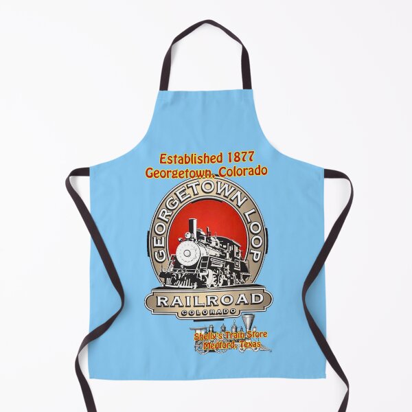 Item preview, Train Logo, Georgetown Loop RR, Shelly's Train Store, Vintage, Classic, Collectible Train Logos, Rail & Railroad Logos, train stickers, magnets, t-shirts, posters and more designed and sold by MoreEZUSA-Here.