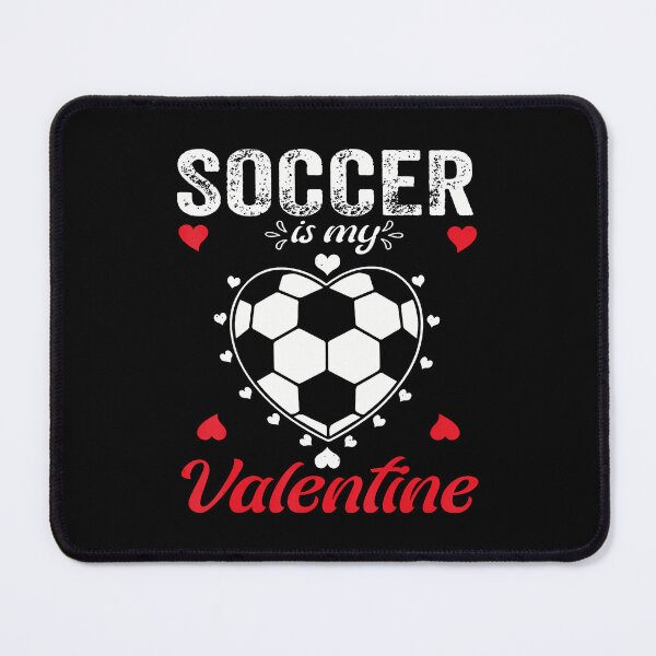 Item preview, Soccer Is My Valentine Heart Baby Boys Men n Youth designed and sold by ConnieDora.