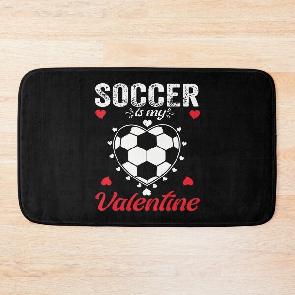 Item preview, Soccer Is My Valentine Heart Baby Boys Men n Youth designed and sold by ConnieDora.